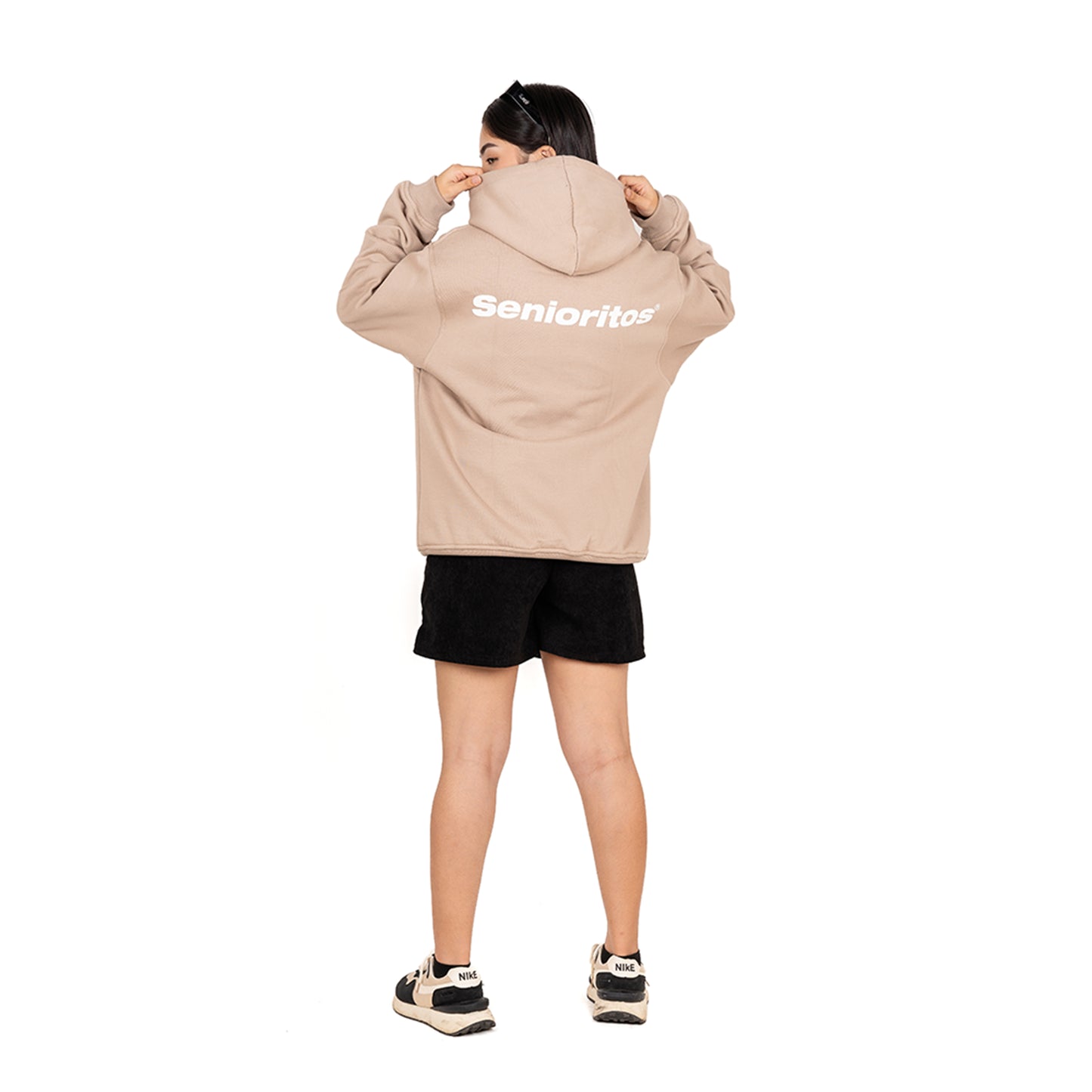 ITALIC HOODIE | COBBLESTONE