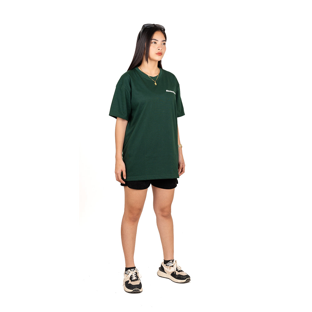 ITALIC TEE | GREEN