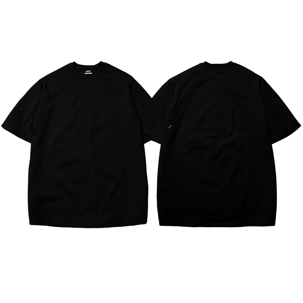 REGULAR PLAIN TEE | BLACK