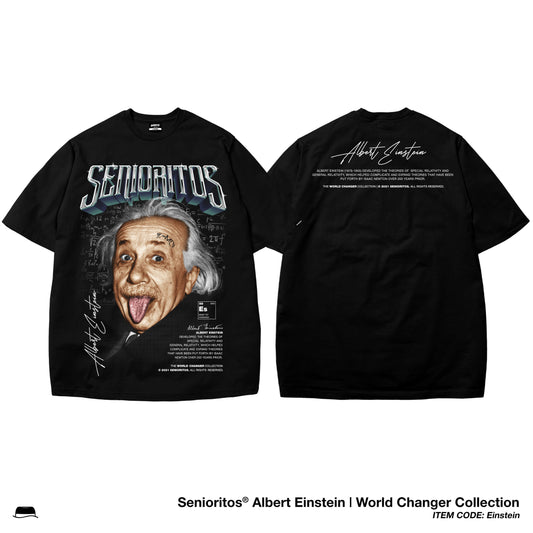 EINSTEIN TEE | BLACK