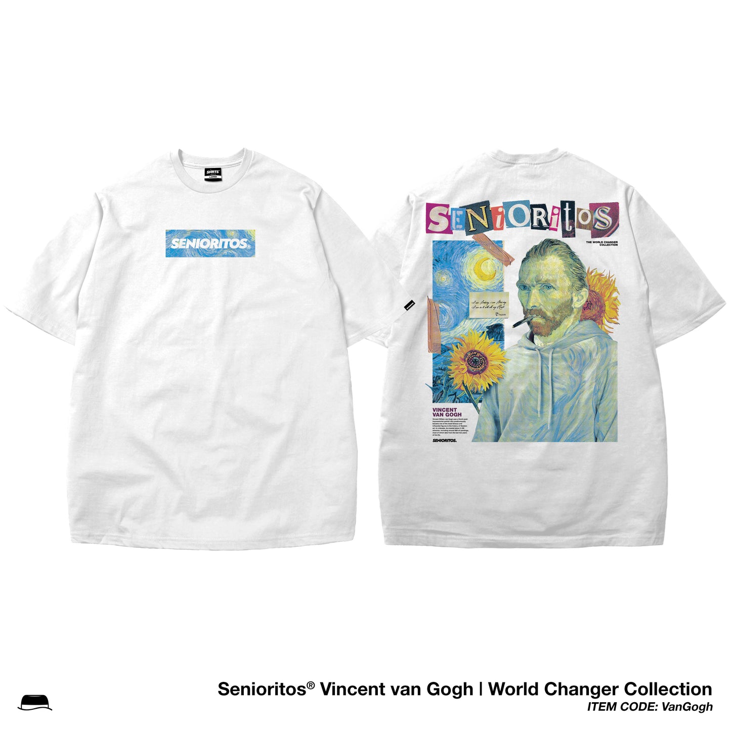 VAN GOGH TEE | WHITE