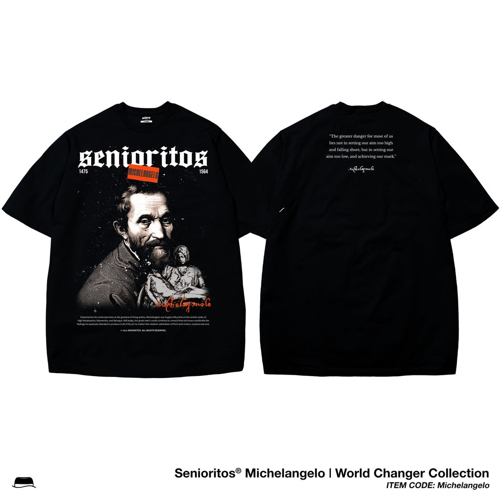 MICHELANGELO TEE I BLACK